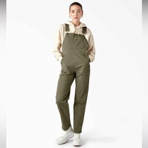 New Dickies Green Bib Overalls